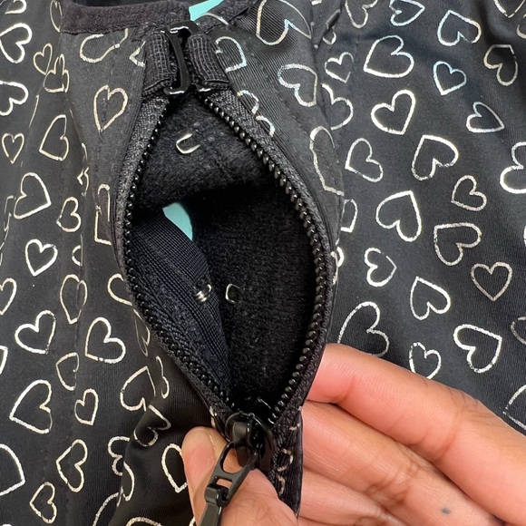 NWT Limited Edition Black W/ Silver Hearts Colombian Waist trainer - Picture 6 of 7